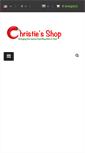 Mobile Screenshot of christiesshop.com