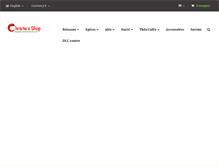 Tablet Screenshot of christiesshop.com
